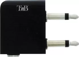 Photo de Adaptateur audio Jack 3,5mm T'nB vers 2x Jack 3,5mm Mono M/F