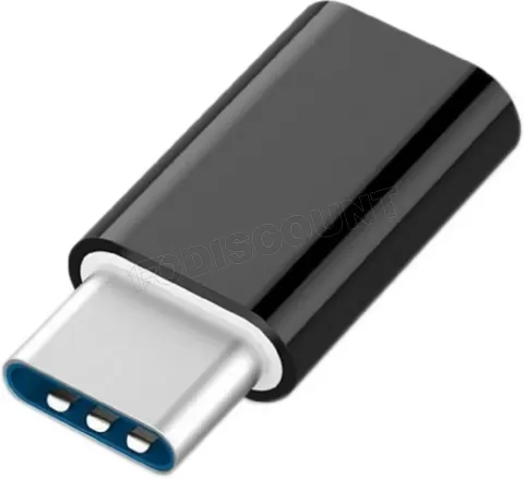 Photo de Adaptateur CableXpert USB-C 2.0 vers Micro USB MF