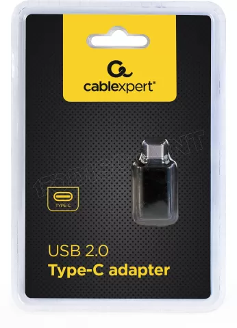 Photo de Adaptateur CableXpert USB-C/A 2.0 MF