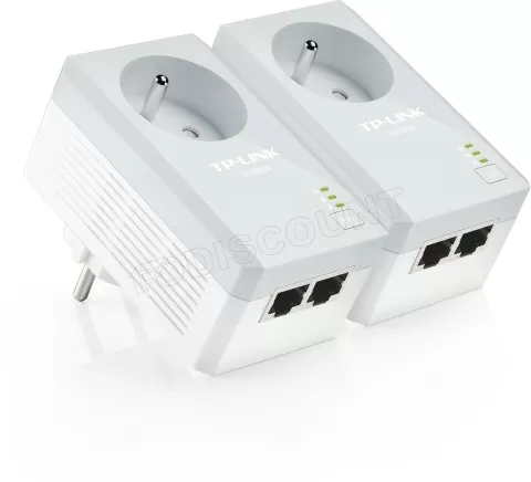 Photo de Adaptateur CPL TP-Link TL-PA4025PKIT HomePlug AV 500 Mbits (pack de 2) + prise intégrée