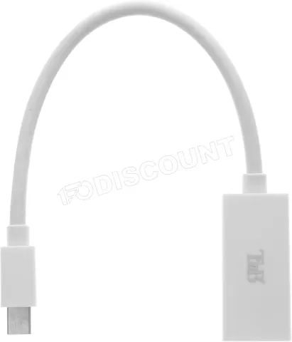 Photo de Adaptateur Mini DisplayPort vers HDMI - MIDPHDMI (Blanc)