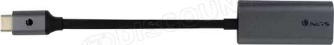Photo de Adaptateur NGS HDMI femelle 2.0 vers USB mâle Type C