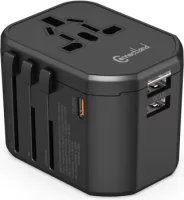 Photo de Adaptateur universel de voyage Connectland 20W (Noir)