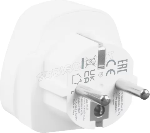 Photo de Adaptateur universel de voyage Verbatim (Blanc)