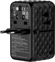 Photo de Adaptateur universel de voyage Verbatim Charge'N'Travel 85W (Noir)