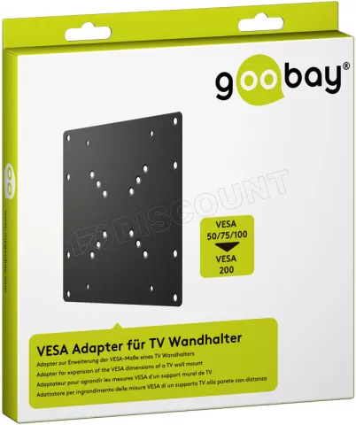 Photo de Adaptateur VESA mural Goobay pour écran