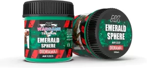 Photo de Ak Interactive Battle Grounds - Texture Emerald Sphere (100 ml)