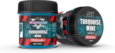 Photo de Ak Interactive Battle Grounds - Texture Turquoise Mine (100 ml)