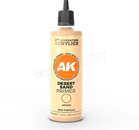 Photo de Ak Interactive - Desert Sand Surface Primer 100 ml 3Gen