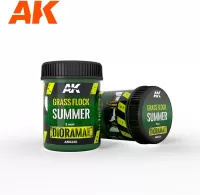 Photo de Ak Interactive Dioramas - Grass Flock Summer 2mm (250 ml)