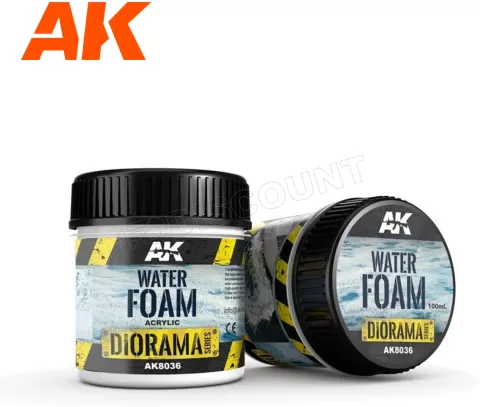 Photo de Ak Interactive Dioramas - Water Foam (100 ml) (Base Acrylique)