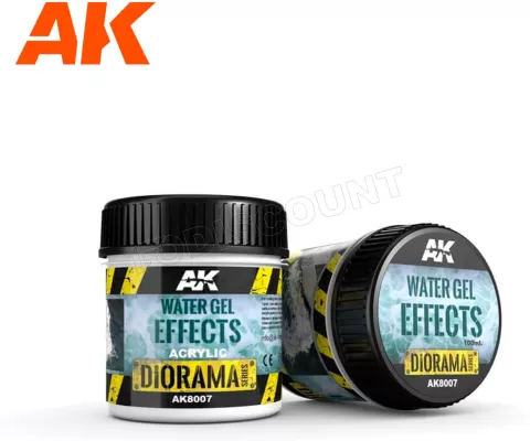 Photo de Ak Interactive Dioramas - Water Gel Effects (100 ml) (Base Acrylique)