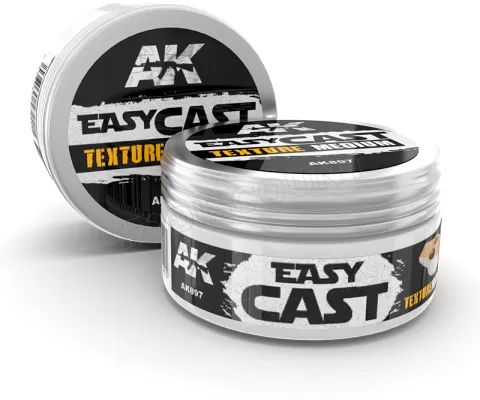 Photo de Ak Interactive - Easy Cast Texture (130 gr)