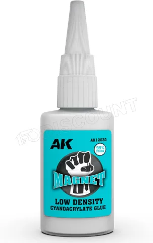 Photo de Ak Interactive - Magnet Cyanocrylate Glue Low Density