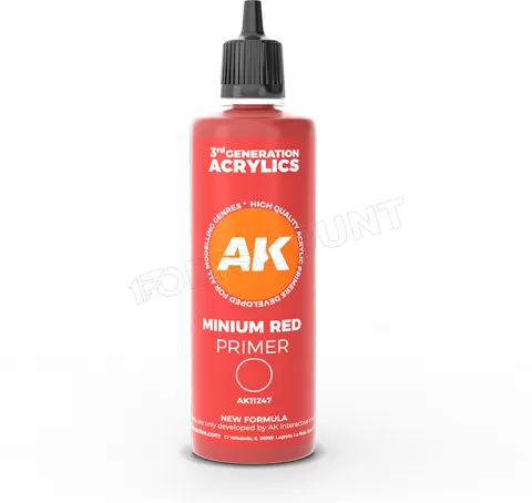 Photo de Ak Interactive - Minimum Red Surface Primer 100 ml. 3Gen