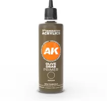 Photo de Ak Interactive - Olive Drab Surface Primer 100 ml 3Gen