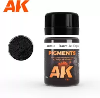 Photo de Ak Interactive Pigments - Burnt Jet Engine (35 ml)