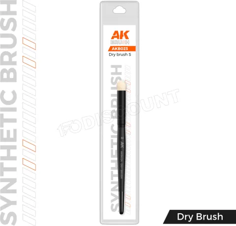 Photo de AK Interactive Pinceau Synthetique - Dry (Taille S)