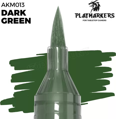 Photo de Ak Interactive - Playmarker Dark Green