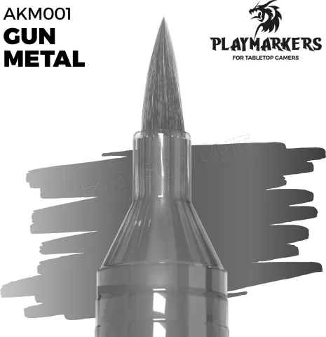 Photo de Ak Interactive - Playmarker GunMetal