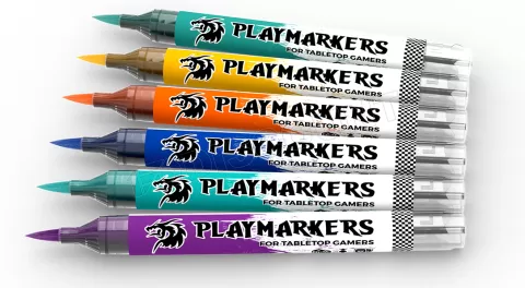Photo de Ak Interactive - Playmarker Set Clothes & Ornaments (6 Markers)