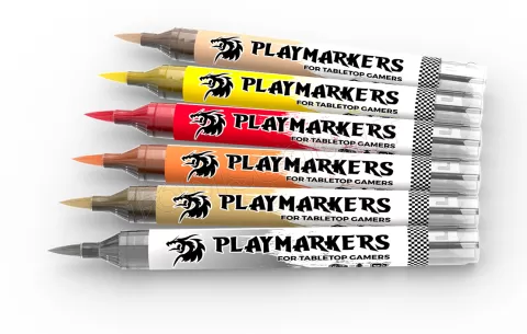Photo de Ak Interactive - Playmarker Set Heroes (6 Markers)