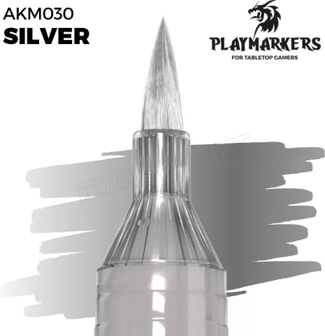 Photo de Ak Interactive - Playmarker Silver
