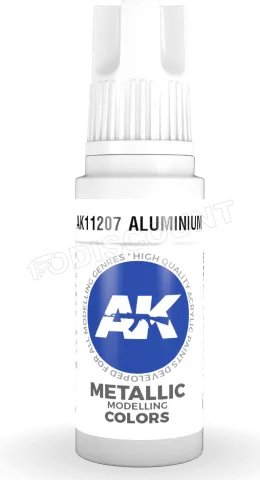 Photo de Ak Interactive  Pot de Peinture - Aluminium (17 ml)