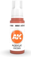 Photo de Ak Interactive  Pot de Peinture - Amaranth Red (17 ml)