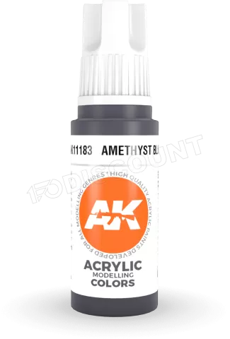 Photo de Ak Interactive  Pot de Peinture - Amethyst Blue (17 ml)