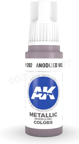 Photo de Ak Interactive  Pot de Peinture - Anodized Violet (17 ml)