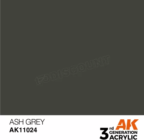 Photo de Ak Interactive  Pot de Peinture - Ash Grey (17 ml)