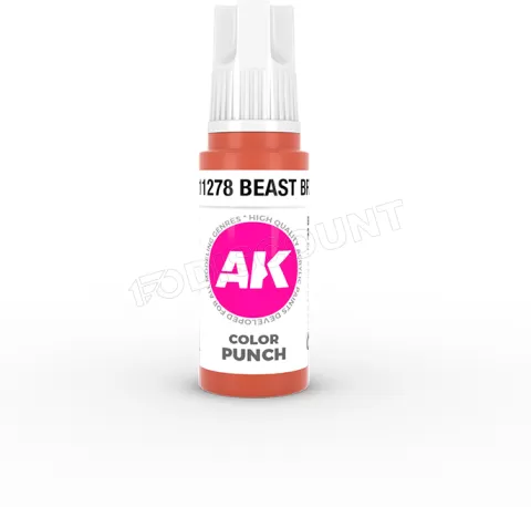 Photo de Ak Interactive  Pot de Peinture - Beast Brown (17 ml)