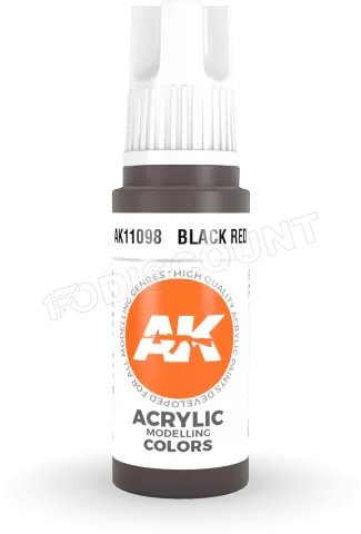 Photo de Ak Interactive  Pot de Peinture - Black Red (17 ml)