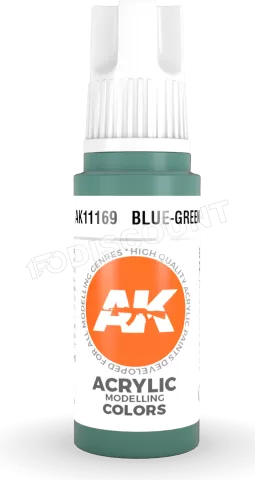 Photo de Ak Interactive  Pot de Peinture - Blue-Green (17 ml)