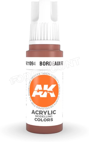 Photo de Ak Interactive  Pot de Peinture - Bordeaux Red (17 ml)