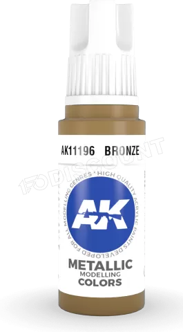 Photo de Ak Interactive  Pot de Peinture - Bronze (17 ml)