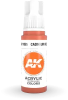 Photo de Ak Interactive  Pot de Peinture - Cadmium Red (17 ml)