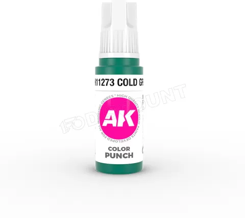 Photo de Ak Interactive  Pot de Peinture - Cold Green (17 ml)