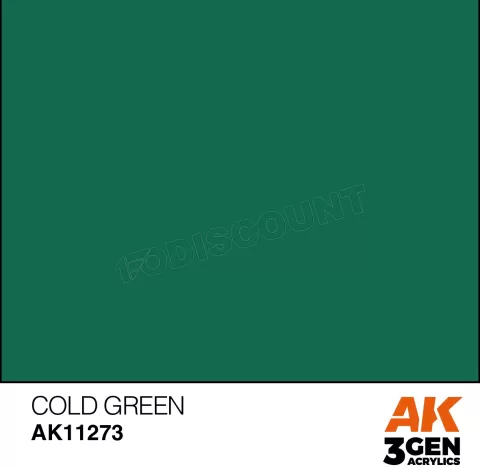 Photo de Ak Interactive  Pot de Peinture - Cold Green (17 ml)