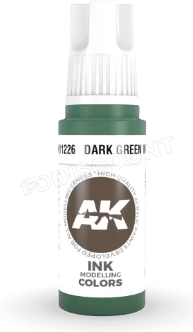 Photo de Ak Interactive  Pot de Peinture - Dark Green Ink (17 ml)