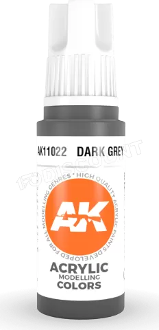 Photo de Ak Interactive  Pot de Peinture - Dark Grey (17 ml)