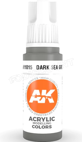 Photo de Ak Interactive  Pot de Peinture - Dark Sea Grey (17 ml)