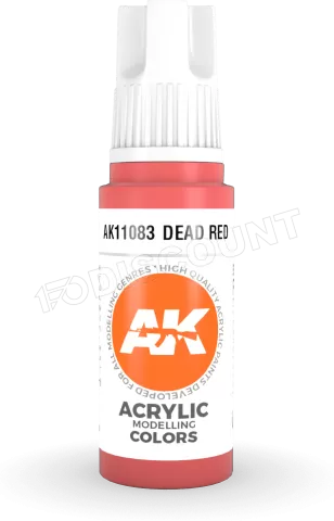 Photo de Ak Interactive  Pot de Peinture - Dead RED (17 ml)