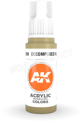 Photo de Ak Interactive  Pot de Peinture - Decomposed Flesh (17 ml)