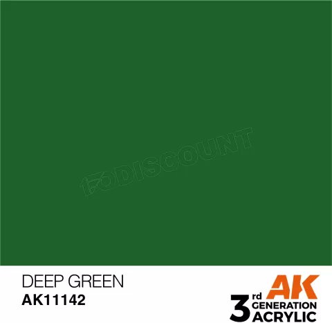 Photo de Ak Interactive  Pot de Peinture - Deep Green (17 ml)