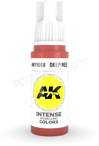 Photo de Ak Interactive  Pot de Peinture - Deep Red (17 ml)