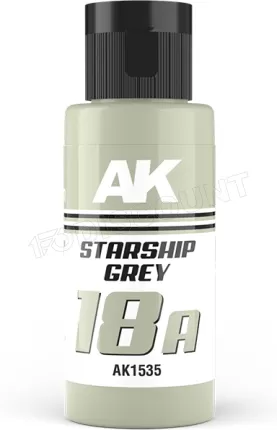 Photo de Ak Interactive Pot de Peinture Dual Exo - 18A Starship Grey (60 ml)