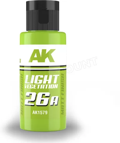 Photo de Ak Interactive Pot de Peinture Dual Exo - 26A Light Vegetation (60 ml)
