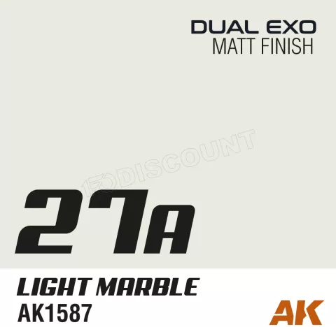 Photo de Ak Interactive Pot de Peinture Dual Exo - 27A Light Marble (60 ml)